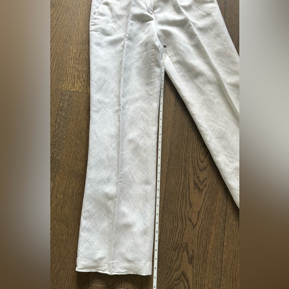 Nine West Linen Blend White Pants - Size 2 - Picture 5 of 8